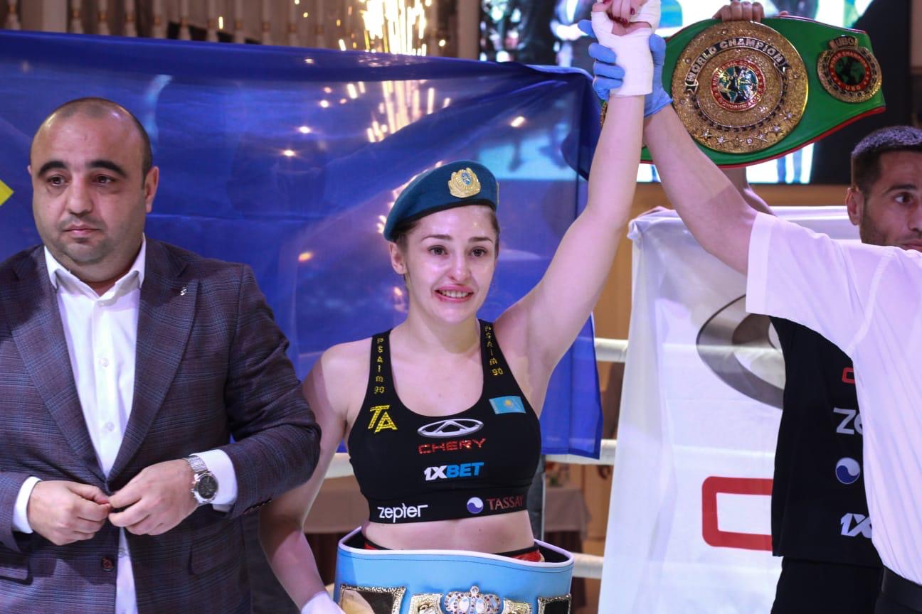 Read more about the article Angelina Lukas won a 1st round TKO to win the vacant WIBA Bantamweight World Title tonight in Baku, Azerbaijan 🇦🇿