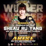 Sheau Ru Yang wins and becomes new WIBA Super Bantamweight World Champion