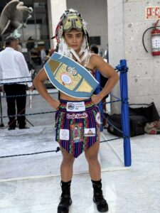 Esneidy Rodriguez won the vacant WIBA Atomweight World Title in Veracruz, Mexico 🇲🇽